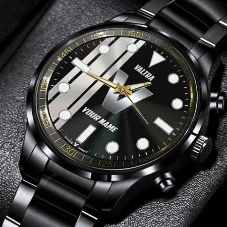 Valtra Tractor Personalized Black Hand Watch Gift For Fans