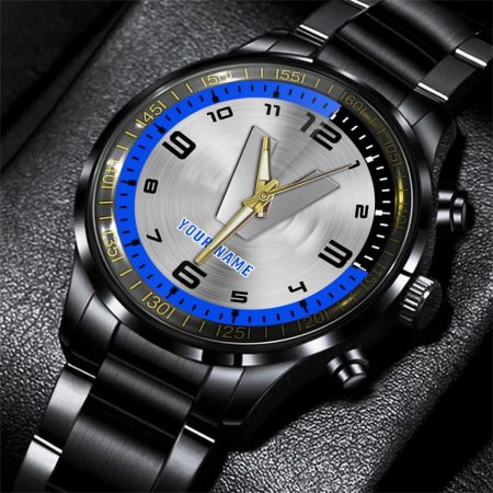 Valtra Tractor Personalized Black Stainless Steel Hand Watch For Fan