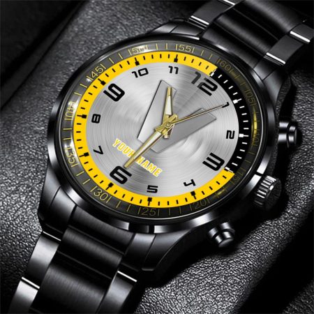 Valtra Tractor Personalized Black Stainless Steel Hand Watch For Fan
