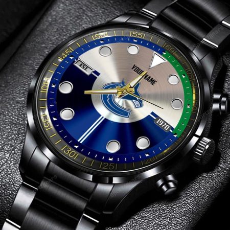 Vancouver Canucks NHL Personalized New Black Hand Watch Gift For Fans