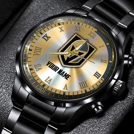 Vegas Golden Knights NHL Personalized New Black Hand Watch Gift For Fans