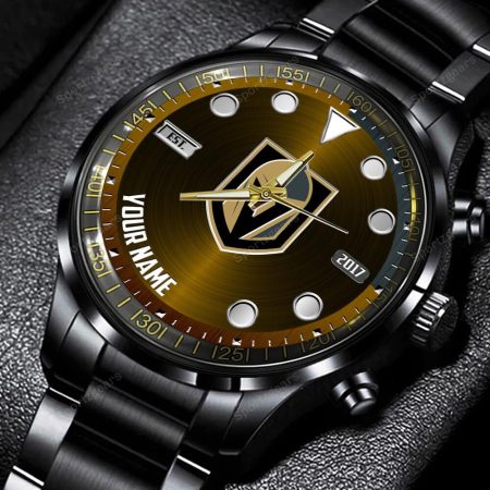 Vegas Golden Knights NHL Personalized New Black Hand Watch Gift For Fans