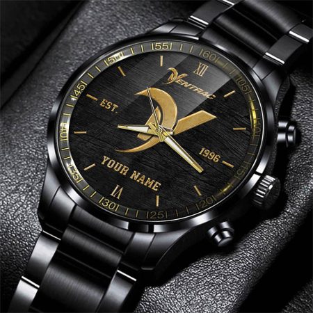 Ventrac Tractor Personlazied Black Fashion Hand Watch Gifts For Dad