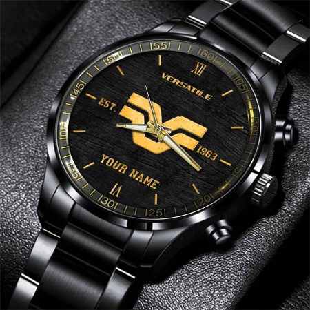 Versatile Tractor Personlazied Black Fashion Hand Watch Gifts For Dad