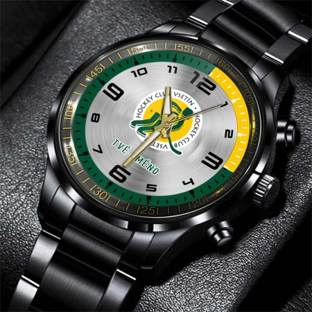 VHK ROBE Vsetín ELH Personalized Black Stainless Steel Hand Watch For Fan
