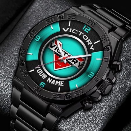 Victory Motorcycles Personalized New Stainless Steel Hand Watch For Fans