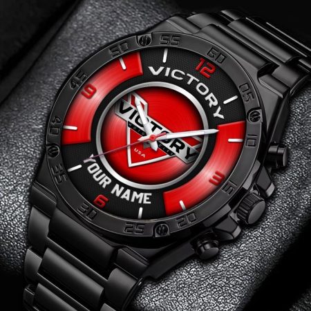 Victory Motorcycles Personalized New Stainless Steel Hand Watch For Fans