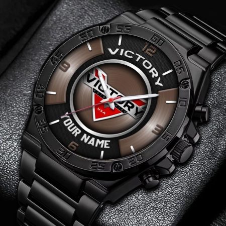Victory Motorcycles Personalized New Stainless Steel Hand Watch For Fans
