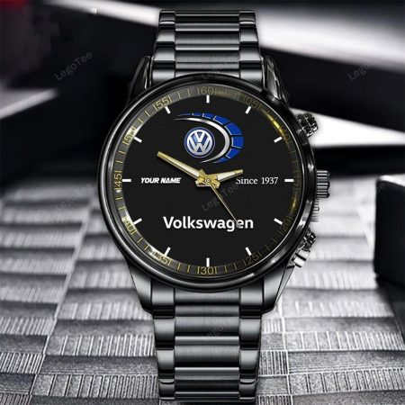 Volkswagen New Personalized Black Hand Watch Gifts For Fans