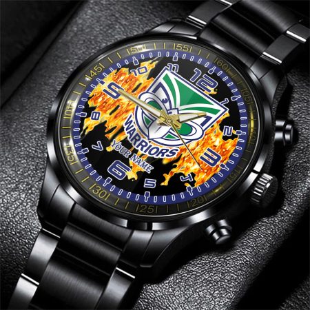 Warriors NRL Personalized 3D Men Hand Watch Gift For Fans For Father For Fan