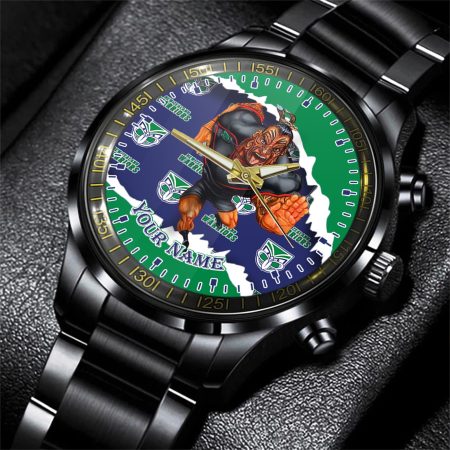 Warriors NRL Personalized Men Hand Watch Gift For Fans
