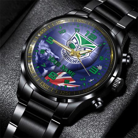 Warriors NRL Personalized Style 3D Men Hand Watch Gift For Fans