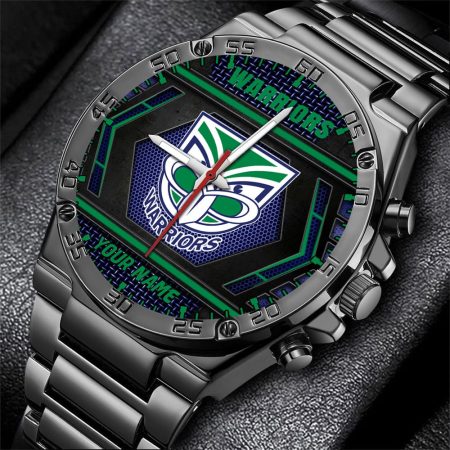 Warriors NRL Personalized Watch Men Gift For Fans