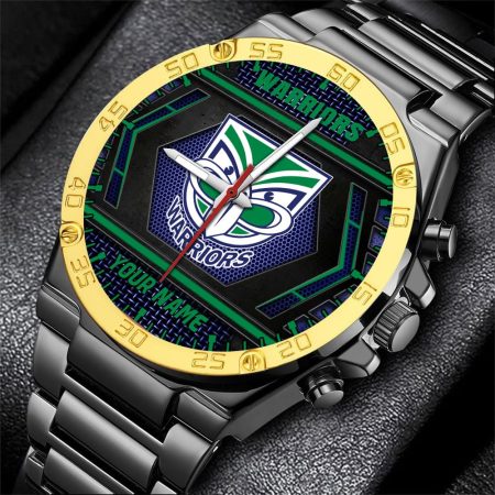 Warriors NRL Personalized Watch Men Gift For Fans