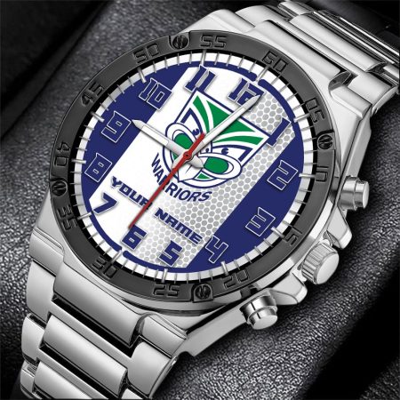 Warriors NRL Personalized Watch Of Wrist Of Men Gift For Fans
