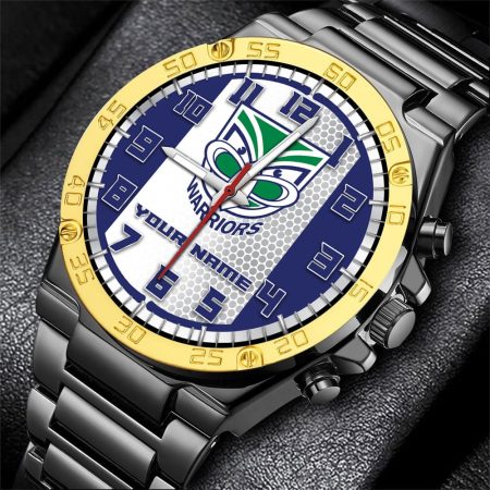 Warriors NRL Personalized Watch Of Wrist Of Men Gift For Fans