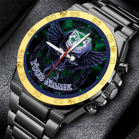 Warriors NRL Style Personalized Watch Men Gift For Fans