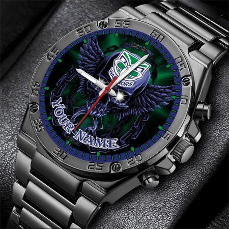 Warriors NRL Style Personalized Watch Men Gift For Fans