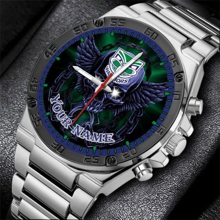 Warriors NRL Style Personalized Watch Men Gift For Fans