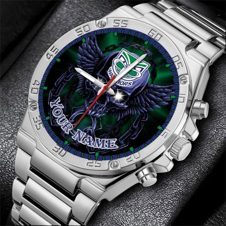 Warriors NRL Style Personalized Watch Men Gift For Fans