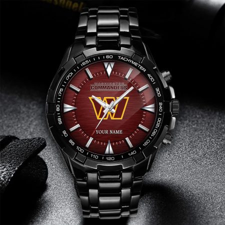 Washington Commanders NFL Alloy Men Quartz Watch Personalized Gift For Fan