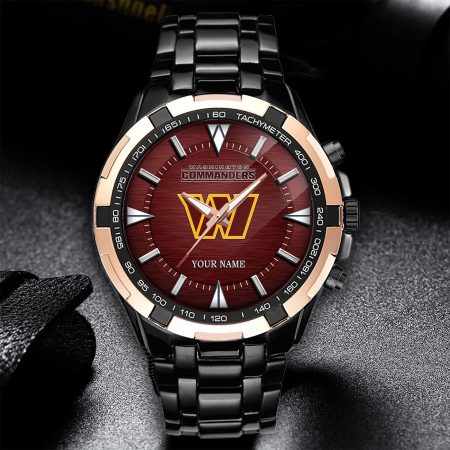 Washington Commanders NFL Alloy Men Quartz Watch Personalized Gift For Fan