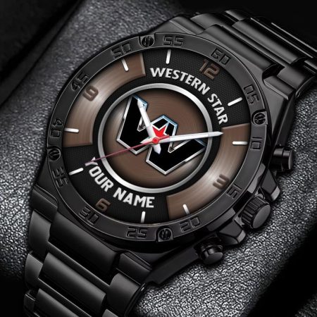 Western Star Truck Personalized New Stainless Steel Hand Watch For Fans