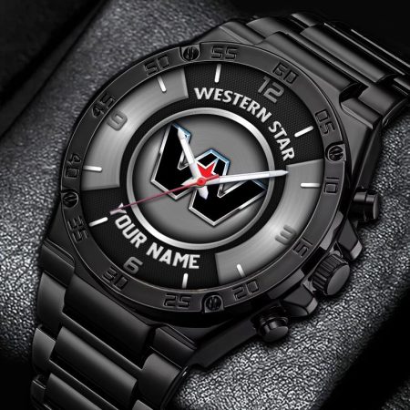 Western Star Truck Personalized New Stainless Steel Hand Watch For Fans