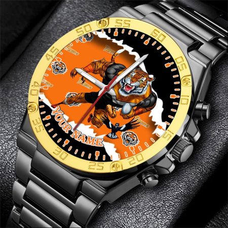 Wests Tigers NRL Fashion Personalized Watch Men Gift For Fans