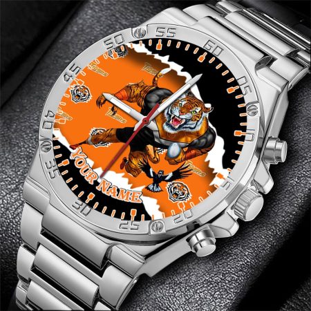 Wests Tigers NRL Fashion Personalized Watch Men Gift For Fans