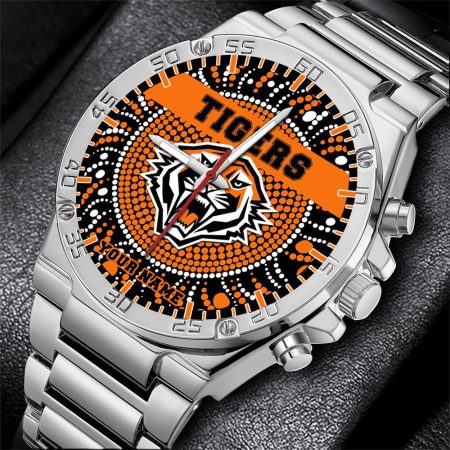 Wests Tigers NRL Mode Personalized Watch Men Gift For Fans