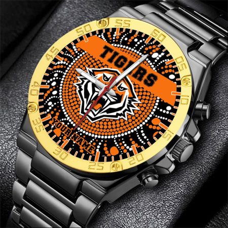 Wests Tigers NRL Mode Personalized Watch Men Gift For Fans