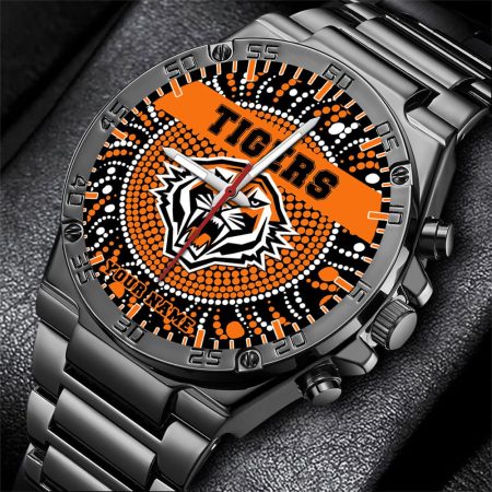 Wests Tigers NRL Mode Personalized Watch Men Gift For Fans