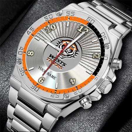 Wests Tigers NRL New Personalized Watch Men Gift For Fans