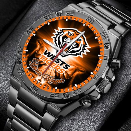 Wests Tigers NRL New Style Personalized Watch Men Gift For Fans