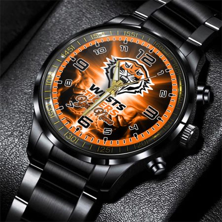Wests Tigers NRL Personalized Men Hand Watch Gift For Fans