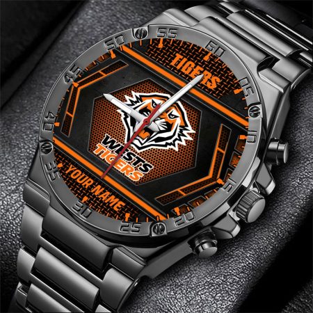 Wests Tigers NRL Personalized Watch Men Gift For Fans