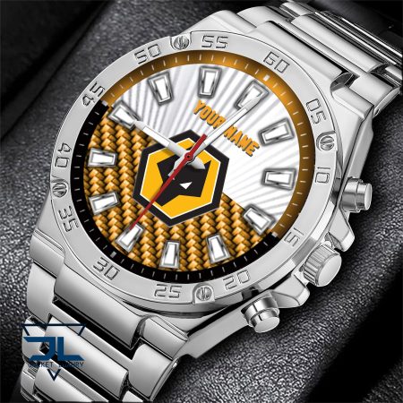 Wolverhampton Wanderers EPL New Personalized Hand Watch Gifts For Fans
