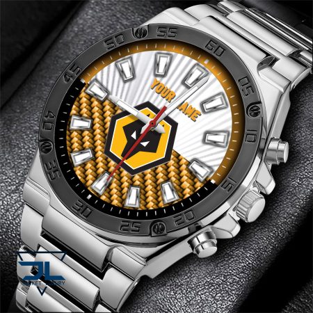 Wolverhampton Wanderers EPL New Personalized Hand Watch Gifts For Fans