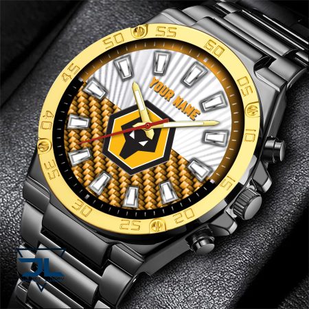 Wolverhampton Wanderers EPL New Personalized Hand Watch Gifts For Fans