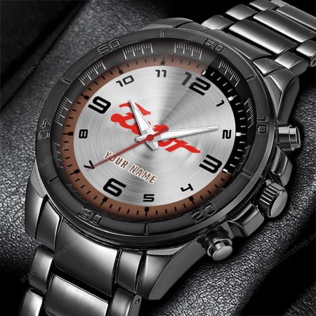 Zetor Tractor Personlazied Black Fashion Hand Watch Gifts For Dad