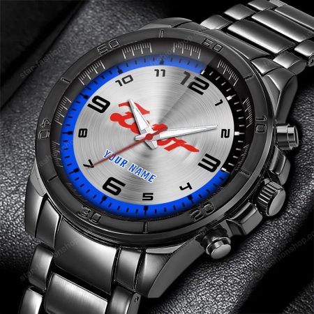 Zetor Tractor Personlazied Black Fashion Hand Watch Gifts For Dad