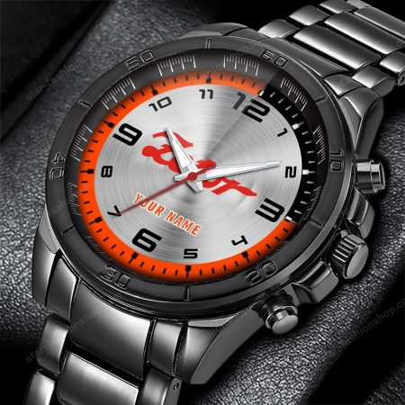 Zetor Tractor Personlazied Black Fashion Hand Watch Gifts For Dad