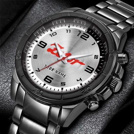 Zetor Tractor Personlazied Black Fashion Hand Watch Gifts For Dad
