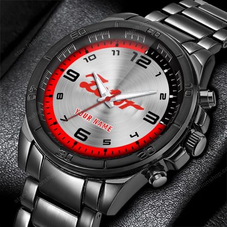 Zetor Tractor Personlazied Black Fashion Hand Watch Gifts For Dad