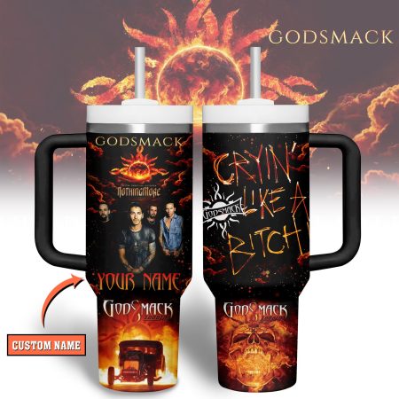 Godsmack Music Custom Stanley Cup 40 oz 30 oz Tumbler With Handle