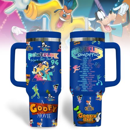 Goofy Cartoon Custom Stanley Cup 40 oz 30 oz Tumbler With Handle