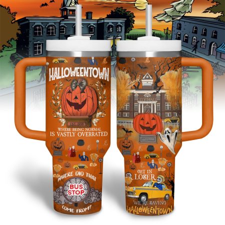Halloweentown TV Series Custom Stanley Quencher  30oz or 40oz Stainless Steel Tumbler With Handle HG Stainless Steel Tumbler