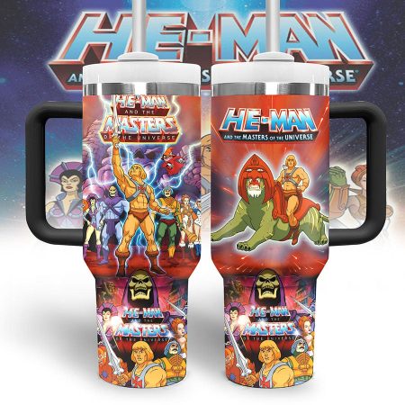 He-Man And The Masters Of The Universe TV Series Custom Stanley Quencher  30oz or 40oz Stainless Steel Tumbler With Handle HG Stainless Steel Tumbler