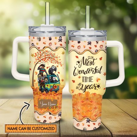 Horror Movie Characters Movie Custom  Quencher 30 or 40oz  Stainless Steel Tumbler HG With Handle